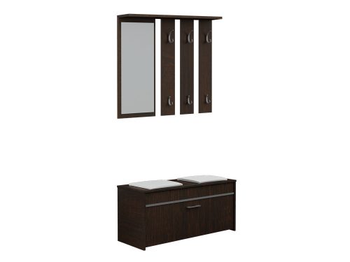 Roma előszobafal, wenge